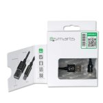 4smarts MFI RapidCord FlipPlug Lightning Data Cable 1m. - сертифициран lightning кабел (100 см.) за iPhone, iPad и iPod с Lightning вход (черен) 1