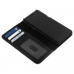 CaseMate Wallet Folio - кожен калъф (естествена кожа), тип портфейл за Samsung Galaxy S8 (черен) 3