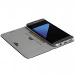 Krusell Malmo 4 Card FolioCase - кожен калъф, тип портфейл и поставка за Samsung Galaxy S8 (черен) 2