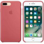 Apple Silicone Case - оригинален силиконов кейс за iPhone 8 Plus, iPhone 7 Plus (светлочервен) 1