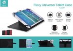Devia Flexy Universal Case - универсален калъф тип папка и поставка за таблети до 10 инча (черен) 5
