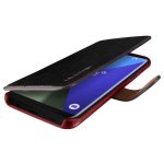 Verus Dandy Layered Case - кожен калъф, тип портфейл за Samsung Galaxy S8 (черен) 1