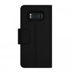 Incipio Breve Folio Case - полиуретанов калъф с място за карти и стойка за Samsung Galaxy S8 (черен) 5