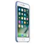 Apple Silicone Case - оригинален силиконов кейс за iPhone 8 Plus, iPhone 7 Plus (светлосин) 1