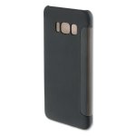 4smarts Kyoto Always-On Book - калъф през който виждате информация от дисплея за Samsung Galaxy S8 Plus (черен) 2