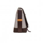 Moshi Aerio Messenger Bag - стилна кожена чанта за MacBook Pro 15 и лаптопи до 15.4 ин. (сива) 4