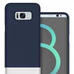 Prodigee Accent Case - поликарбонатов слайдер кейс за Samsung Galaxy S8 Plus (син-сребрист) 2