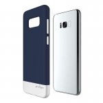 Prodigee Accent Case - поликарбонатов слайдер кейс за Samsung Galaxy S8 Plus (син-сребрист) 4