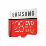 Samsung MicroSD 128GB EVO Plus UHS-I (U3) 4K UHD Videos - MicroSD памет със SD адаптер за Samsung устройства (клас 10) (модел 2017) (Подходяща за GoPro)  2