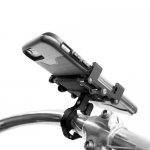 Macally Bike Mount - универсална поставка за колело за iPhone и мобилни телефони (черна) 1
