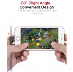 Comma Bingo MFI Angled Cable - изключително здрав и качествен Lightning кабел за iPhone, iPad, iPod (150 см.) (червен) 3