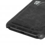 Krusell Tumba 2 Card Cover - кожен кейс (ествествена кожа) с 2 отделения за карти за iPhone XS, iPhone X (черен) 2