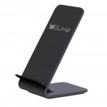 YoLike A8 10W Qi Wireless Charging Stand with LED Light - поставка (пад) за безжично захранване за QI съвместими устройства (черен) 3
