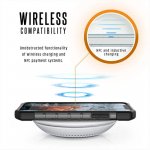 Urban Armor Gear Plasma - удароустойчив хибриден кейс за iPhone XS, iPhone X (черен-прозрачен) 3