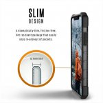 Urban Armor Gear Plasma - удароустойчив хибриден кейс за iPhone XS, iPhone X (черен-прозрачен) 4