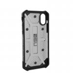 Urban Armor Gear Plasma - удароустойчив хибриден кейс за iPhone XS, iPhone X (черен-прозрачен) 7