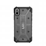Urban Armor Gear Plasma - удароустойчив хибриден кейс за iPhone XS, iPhone X (черен-прозрачен) 1