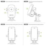 iOttie Easy One Touch XL Universal Holder - иновативна поставка за кола и гладки повърхности за смартфони до 8.1 см. ширина 4