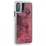 CaseMate Waterfall Case - дизайнерски кейс с висока защита за Apple iPhone XS, iPhone X (розов) 1