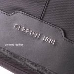 Cerruti 1881 Messenger Bag - луксозна дизайнерска чанта с презрамка за преносими компютри до 13 инча (черна) 2