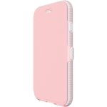 Tech21 Evo Wallet Case - кожен флип калъф с отделящ се силиконов кейс с висока защита за iPhone 8, iPhone 7 (розов) 3