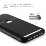 Verus Damda Fit Case - висок клас хибриден удароустойчив кейс с място за кр. карти за iPhone XS, iPhone X (бял) 2