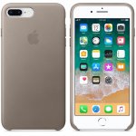 Apple iPhone Leather Case - оригинален кожен кейс (естествена кожа) за iPhone 8 Plus, iPhone 7 Plus (светлокафяв) 1