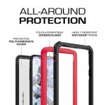 Ghostek Nautical IP68 Waterproof Case - ударо и водоустойчив кейс за iPhone XS, iPhone X (черен-бял) 3