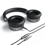 Satechi Wireless On-Ear Headphones - безжични слушалки с микрофон и управление на звука за iPhone, iPod и iPad (тъмносив) 4