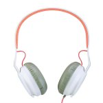 The House of Marley The Roar On-Ear Headphones - слушалки за iPhone, iPod и устройства с 3.5 мм изход (бял-оранжев) (bulk) 1