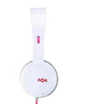 The House of Marley The Roar On-Ear Headphones - слушалки за iPhone, iPod и устройства с 3.5 мм изход (бял-оранжев) (bulk) 2