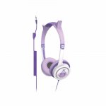 iFrogz Little Rockers Costume V2 Owl Kids On-Ear Headphones - слушалки подходящи за деца за мобилни устройства (лилав) 3
