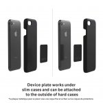 Kenu Airframe Magnetic Mount - магнитна поставка за радиатора на кола за iPhone, Samsung и смартфони (черен) 3