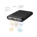 4smarts Power Bank VoltHub 10000 mAh Qualcomm Quick Charge 3.0 - външна батерия с два USB и USB-C изходи и технология за бързо зареждане (черен) 3