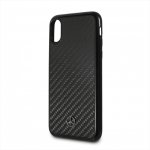 Mercedes-Benz Dynamic Leather Hard Case - дизайнерски кожен кейс за iPhone X (черен) 1