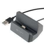 4smarts Magnetic Charging Station GRAVITYDock 10.5W - док станция с магнитни USB-C и MicroUSB конектори (сив) 2