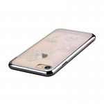 Comma Crystal Flora 360 Case - поликарбонатов кейс за iPhone 8, iPhone 7 (с кристали Сваровски) (черен) 1