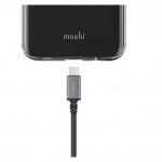 Moshi USB-C to USB Cable - USB към USB-C кабел за устройства с USB-C порт (1 m) (черен)  2