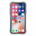 Griffin Survivor Fit - хибриден удароустойчив кейс за iPhone XS, iPhone X (бял-сив) 2
