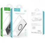Hoco B32 Wireless Power Bank 8000mAh - външна батерия с възможност за безжично зареждане на Qi съвместими устройства и USB изход за мобилни устройства 2