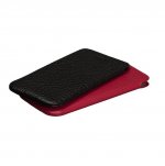 SENA UltraSlim Classic Pouch - кожен калъф (естествена кожа, ръчна изработка) за iPhone XS, iPhone X (черен) 4