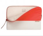 STM Grace Sleeve - дизайнерски неопренов калъф за MacBook Pro 15 и лаптопи до 15 инча (оранжев-бял) 2