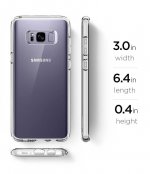 Spigen Ultra Hybrid Case - хибриден кейс с висока степен на защита за Samsung Galaxy S8 Plus (прозрачен) 4