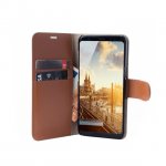 JT Berlin LeatherBook Kreuzberg Case - хоризонтален кожен (естествена кожа) калъф тип портфейл за Samsung Galaxy S9 plus (кафяв) 2