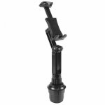 Macally mCup Holder Mount Pro - универсална поставка за кола за мобилни телефони и таблети с размери от 96 мм до 203 мм 5