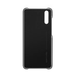 Huawei Car Case - оригинален кейс с вградена метална пластина за магнитни поставки за Huawei P20 (черен) 1