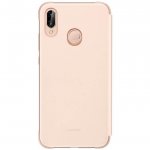 Huawei Smart View Cover - оригинален кожен калъф за Huawei P20 Lite (розов) 2