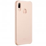 Huawei Smart View Cover - оригинален кожен калъф за Huawei P20 Lite (розов) 3