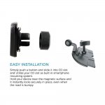Prodigee Handsfree CD Magnet Mount - универсална магнитна поставка за CD слота на кола за смартфони  2