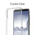Spigen Liquid Crystal Case - тънък качествен термополиуретанов кейс за Huawei P20 (прозрачен)  4